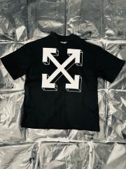 1:1 Top Quality OW Clean Arrow Print Tee