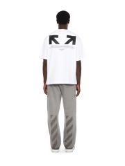 1:1 Top Quality OW Half Arrow Tee