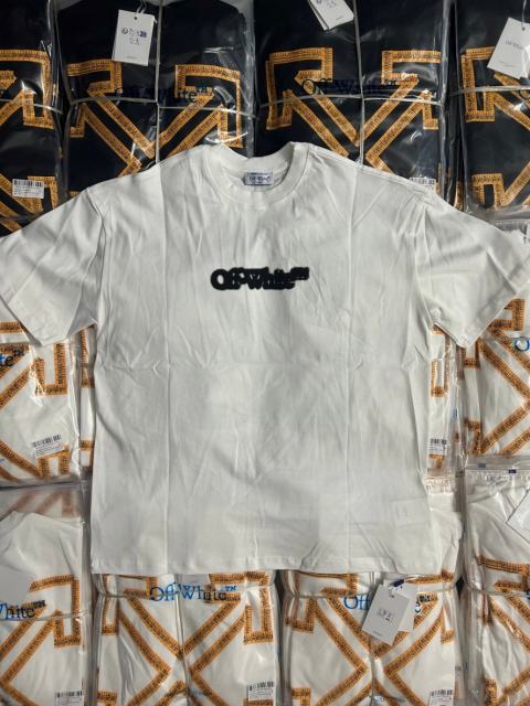 1:1 Top Quality OW Ink Wash Arrow Print T-shirt