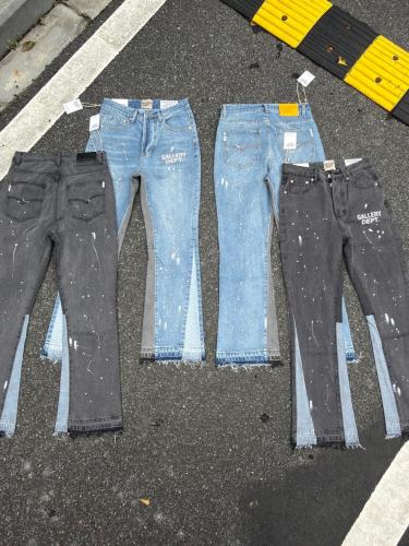 Gallery Dept. Paint Splatter Flare Jeans