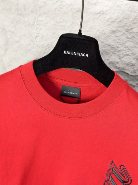 BLCG Tape Sleeve Oversized Cotton Tee
