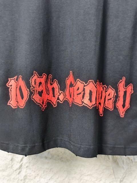 BLCG Gothic Curtain Print Black Tee