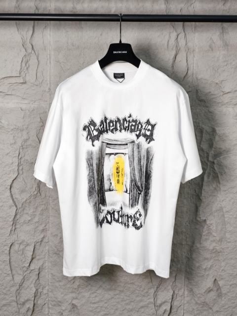 BLCG Gothic Curtain Print White Tee