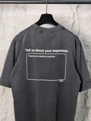 BLCG 5-Star Review Print Blue Tee