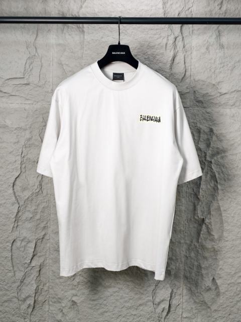 BLCG Tape Logo" Cotton T-shirt