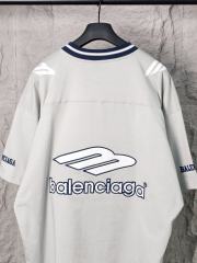 BLCG Oversized Football Jersey Print Short Sleeve T-shirt