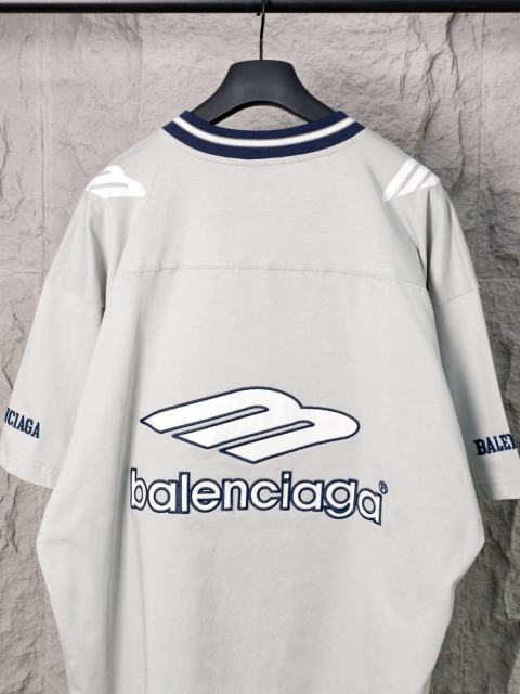 BLCG Oversized Football Jersey Print Short Sleeve T-shirt
