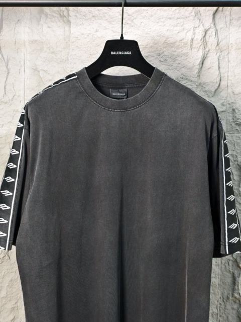 BLCG Tape Sleeve Oversized Cotton Tee