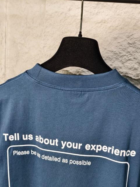 BLCG 5-Star Review Print Blue Tee