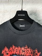BLCG Gothic Curtain Print Black Tee