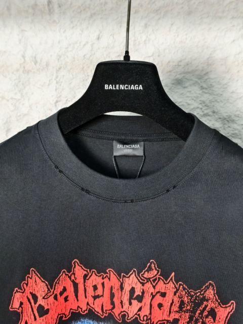 BLCG Gothic Curtain Print Black Tee