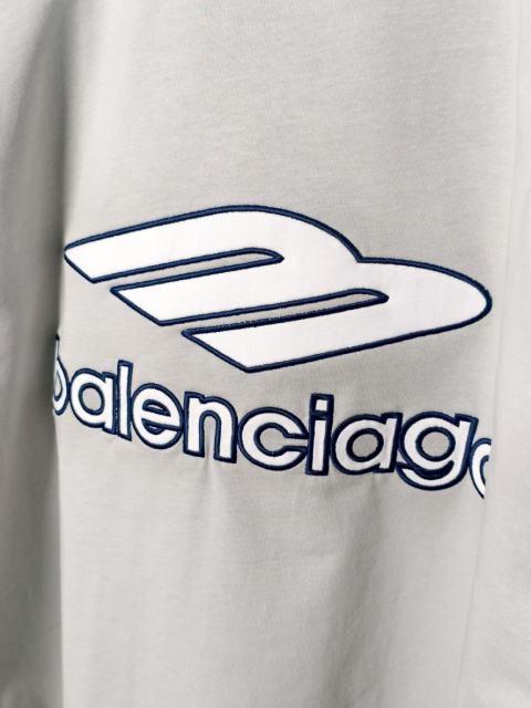 BLCG Oversized Football Jersey Print Short Sleeve T-shirt