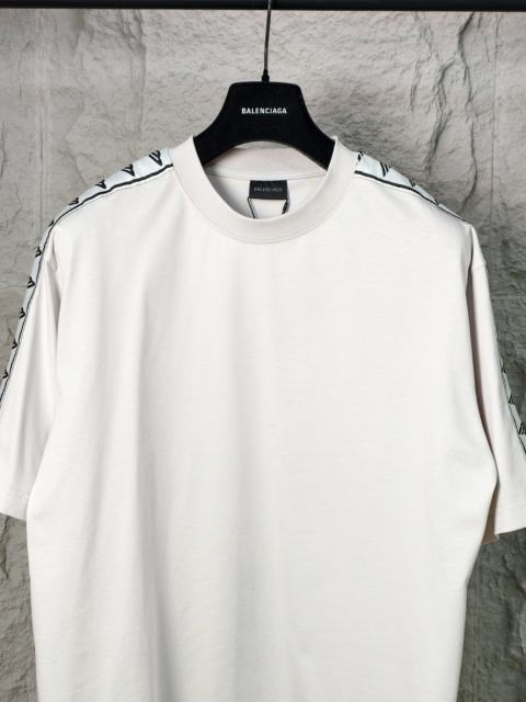BLCG Tape Sleeve Oversized Cotton Tee