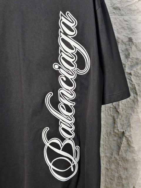 BLCG Tape Sleeve Oversized Cotton Tee