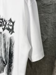 BLCG Gothic Curtain Print White Tee