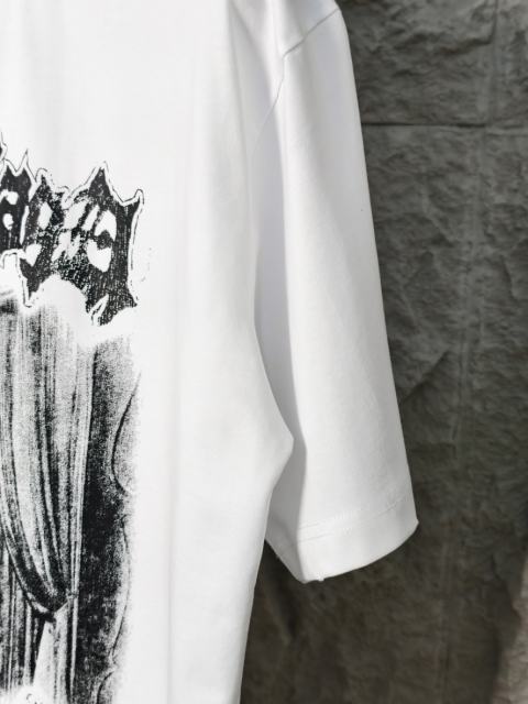 BLCG Gothic Curtain Print White Tee
