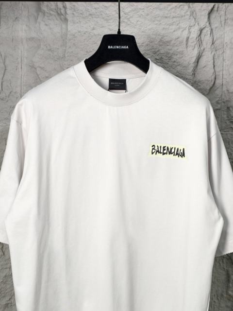 BLCG Tape Logo" Cotton T-shirt