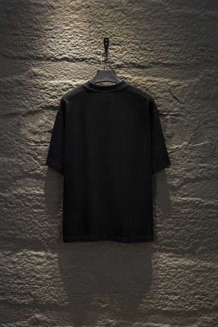 BLCG Pink Drip Logo Black Tee