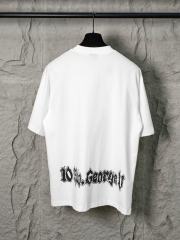 BLCG Gothic Curtain Print White Tee