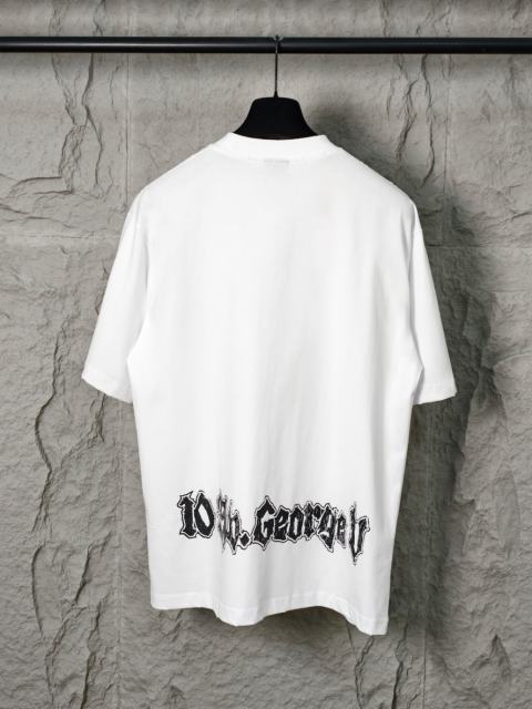 BLCG Gothic Curtain Print White Tee