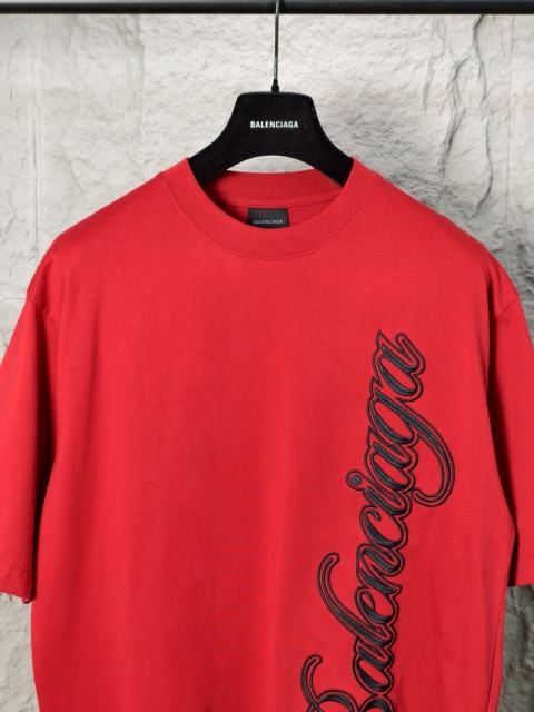 BLCG Tape Sleeve Oversized Cotton Tee