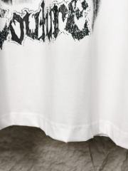 BLCG Gothic Curtain Print White Tee