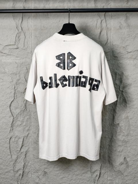 BLCG Tape BB Logo White Tee