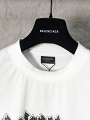 BLCG Gothic Curtain Print White Tee