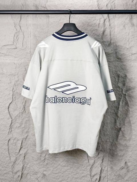 BLCG Oversized Football Jersey Print Short Sleeve T-shirt