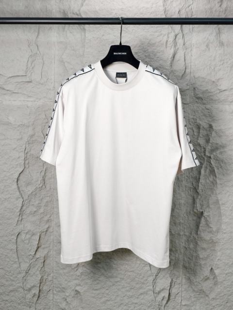 BLCG Tape Sleeve Oversized Cotton Tee