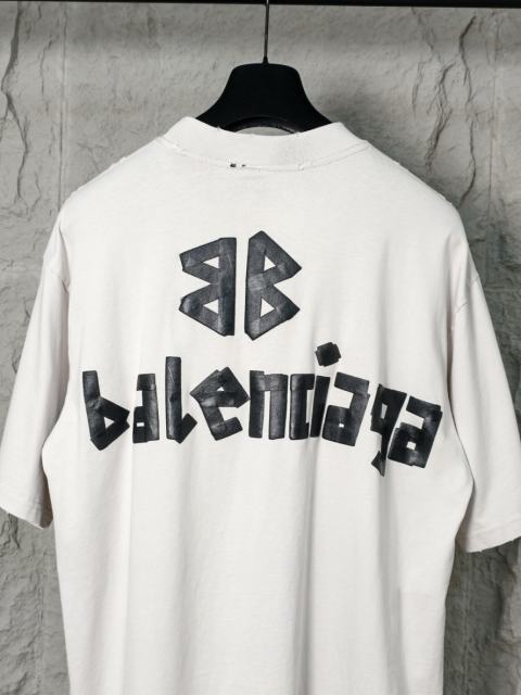 BLCG Tape BB Logo White Tee