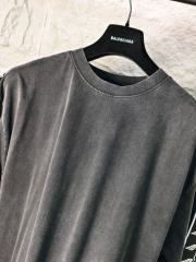 BLCG Tape Sleeve Oversized Cotton Tee