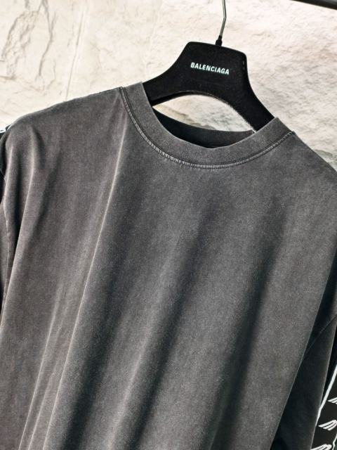 BLCG Tape Sleeve Oversized Cotton Tee