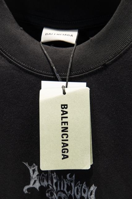 BLCG Gothic Logo Print Black Tee