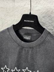 BLCG 5-Star Review Print Blue Tee