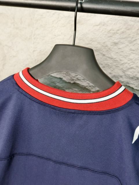 BLCG Oversized Football Jersey Print Short Sleeve T-shirt