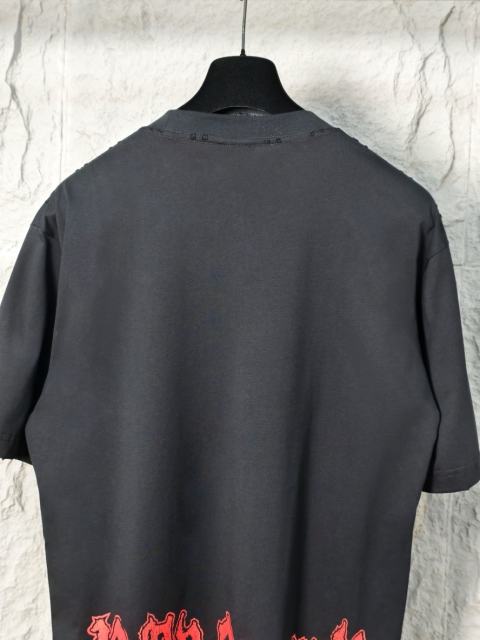 BLCG Gothic Curtain Print Black Tee