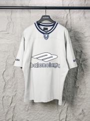 BLCG Oversized Football Jersey Print Short Sleeve T-shirt
