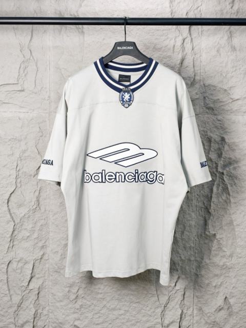 BLCG Oversized Football Jersey Print Short Sleeve T-shirt