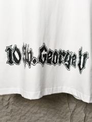 BLCG Gothic Curtain Print White Tee