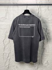 BLCG 5-Star Review Print Blue Tee