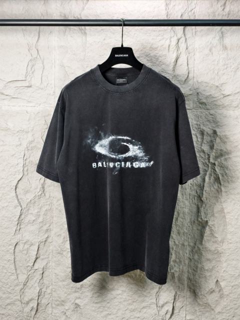 BLCG Vintage Washed Print Black Tee