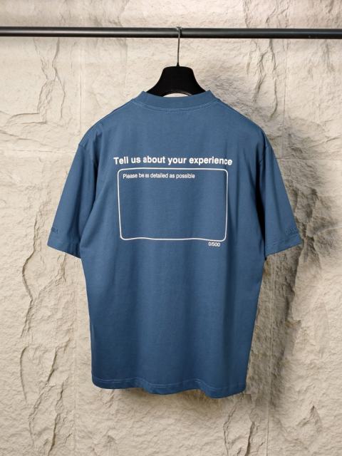 BLCG 5-Star Review Print Blue Tee