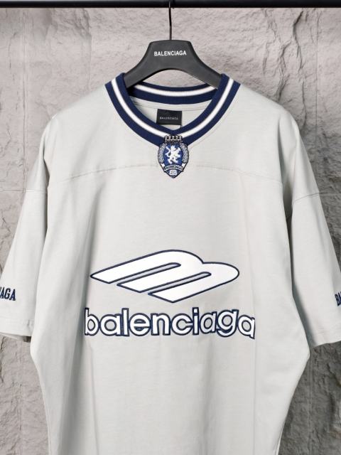 BLCG Oversized Football Jersey Print Short Sleeve T-shirt