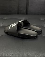 1:1 Quality BLCG Loop B Logo Black Pool Slides