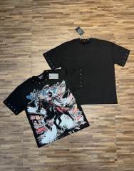 Hardcore heavy-duty American-style comic daily commuting short-sleeved shirt 29064740