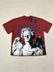 American-style dark sculpture light luxury daily commuting short-sleeved shirt 2 colors 29066528