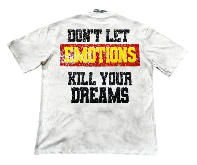 Emotion Never Dies  Angel Print T-Shirt - Oversized Vintage Washed tee 28978779