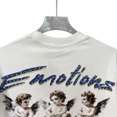 Vintage Cupid Print T-Shirt - Unisex Oversized Streetwear tee 28978776