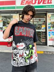 American-style sci-fi themed light luxury short-sleeved shirt 2 colors 29065659